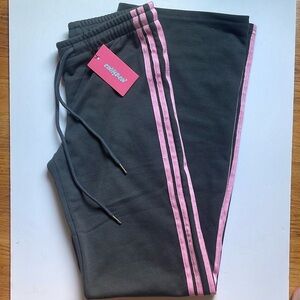 NWT Edikted Averie Striped Sweatpants